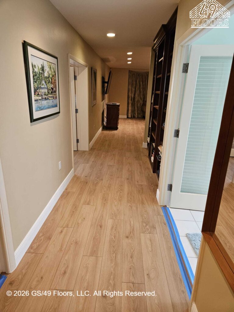 vertical shot hallway library (light brown beechy) (2)